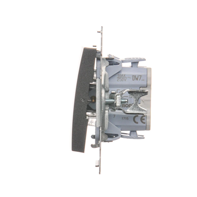 Cross connector (module) 10A 250V quick connectors anthracite (metallic)