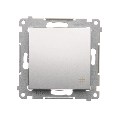 Cross connector (module) 10A 250V quick connectors silver (metallic)