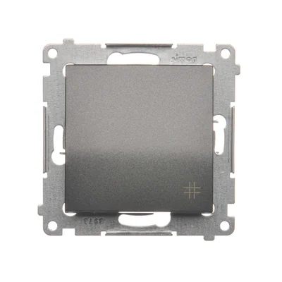 Cross connector (module) 16A 250V screw terminals anthracite (metallic)