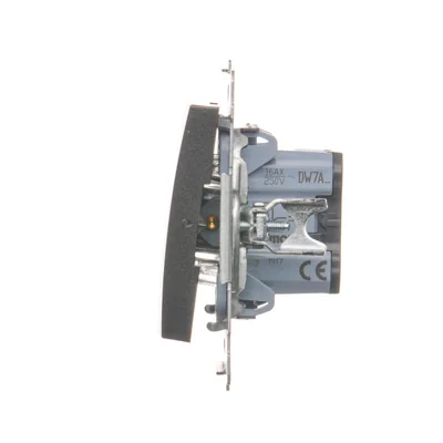 Cross connector (module) 16A 250V screw terminals anthracite (metallic)