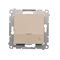 Cross connector with LED backlight (module) 10A 250V quick connectors cream