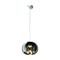 CRYSTAL Einzelne Pendelleuchte 28 cm Chrom