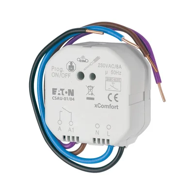 CSAU-01/04 Control receiver 8A/230VAC (bell operation in BASIC mode)