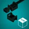 CTu / Supporto per fascette di montaggio PA-66 STM 5 nero 25 pz.