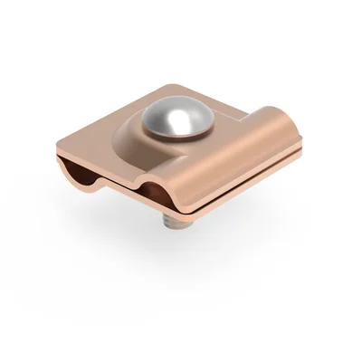 [CU] 1-hole cross connector M10x35