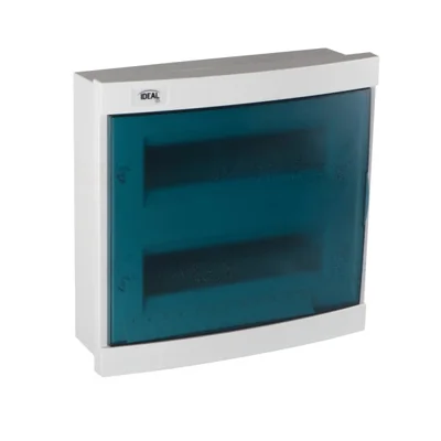 Cuadro de distribución empotrable KDB-F24T con carril DIN