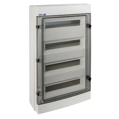 Cuadro de distribución Hermet RH-72/4 (500 V CA, 1000 V CC) blanco