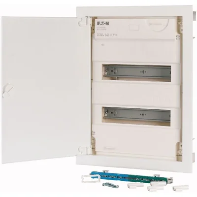 Cuadro de distribución modular empotrable KLV-24HWS-SF K-G IP30 2x28 súper plano