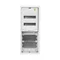 Cuadro de distribución MSF TWIN 2x12 PE+N+2x12 multimedia empotrable con puerta metálica IP 30 - blanco