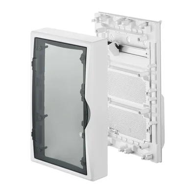 Cuadro de distribución multimedia de superficie ECONOMIC BOX 3x12 IP 40 - color humo