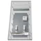 Cuadro de distribución multimedia empotrable SRp-36/BM blanco