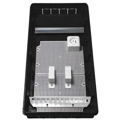 Cuadro de distribución multimedia empotrable SRp-36/BM blanco