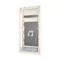 Cuadro de distribución multimedia KLV-48HWM-F, empotrable, K-G, IP30, 1x14 plano