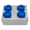 Cuadro de distribución R-BOX 190: 4x250V, 250V, IP44