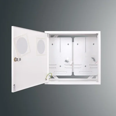 Cuadro de distribución RZ 26NN 2T3F 402x423x220; puerta completa; IP30; RAL 9003