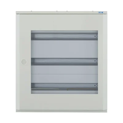 Cuadro de montaje en superficie, puerta transparente, BF-OT-3/72-P