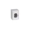 Cuadro eléctrico NRL 1F con cerradura y cristal (4-248) RAL 9003