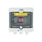 Cuadro hermético de conexión AC EMISOR IP65 con descargador de sobretensiones AC Dehn tipo 2 16A 1-F RCD tipo A 40A/300mA