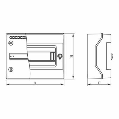 Cuadro hermético RH-36/3ZB