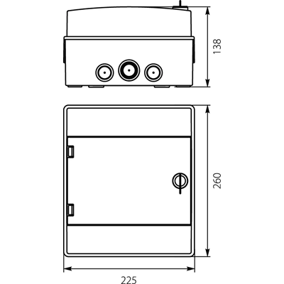 Cuadro hermético RH-6/ZB