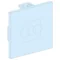 Cuadros Prisma, placa ciega 72x72mm