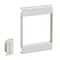 Cuadros Prisma, placa frontal maciza para contadores de 96x96mm.