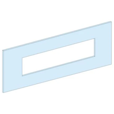 Cuadros Prisma, placa frontal para NSX250 con Vigi, instalación vertical
