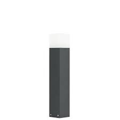 CUBE E27 1X60W GRAPHITE POST