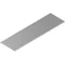 Cubierta de canal galvanizada, ancho 250 mm, largo 2 m