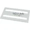 Cubierta frontal con corte para equipo modular, Al=200, An=1000 XMMC0810C