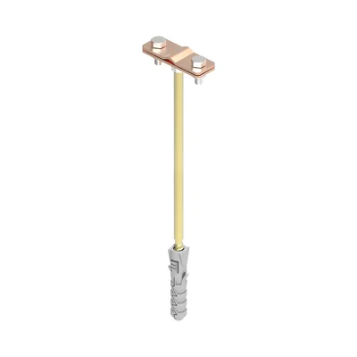 [CU/MS] Holder with pin for copper installations Ø12mm; L-160mm