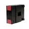 Current transformer with an open core