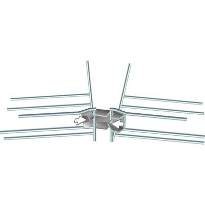 Curved quick coupler (from 300 mm), pack 25 pcs