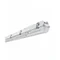 CUSTODIA ANTIUMIDA Apparecchio industriale con una lampada T8 LED 230V IP65 1265mm grigio