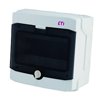 Custodia da parete 8 mod. Porta trasparente IP65 ECH-8G