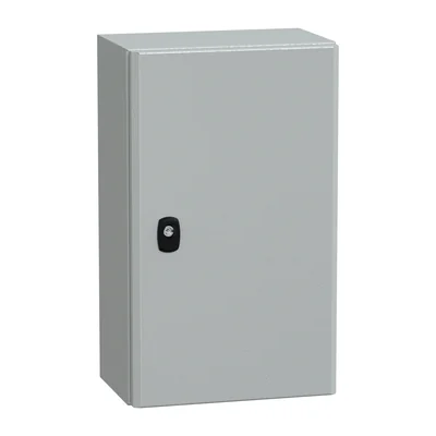Custodia pensile Spacial S3D, porta liscia con piastra di montaggio 500x 300x 200mm