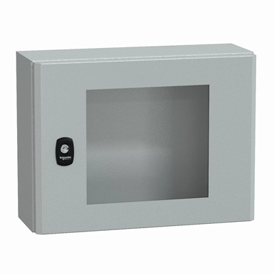 Custodia pensile Spacial S3D porta trasparente IP66 300x400x150mm