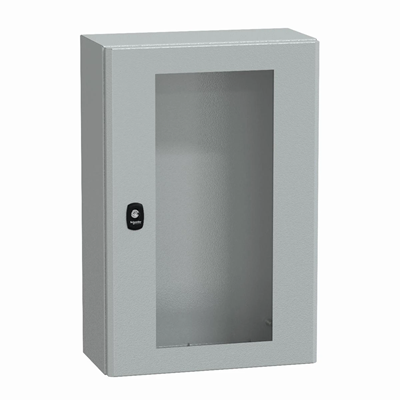 Custodia pensile Spacial S3D porta trasparente IP66 600x400x200mm