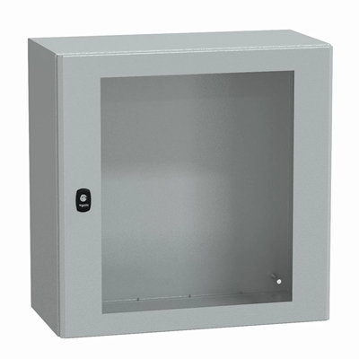 Custodia pensile Spacial S3D porta trasparente IP66 600x600x300mm