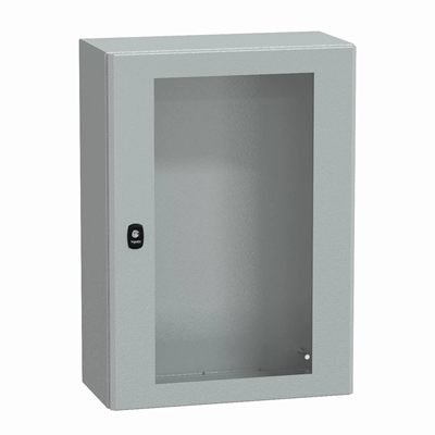 Custodia pensile Spacial S3D porta trasparente IP66 700x500x250mm