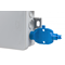 Cutter for knockouts in FASTBOX series of wall-mounted boxes, blue