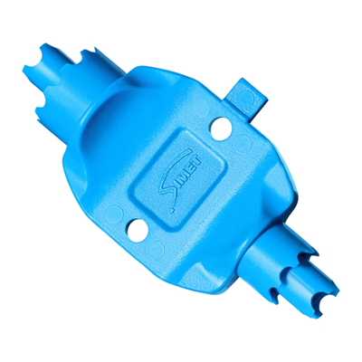 Cutter pour découpes dans la série de boîtiers muraux FASTBOX, bleu