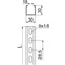 CWD30H30/2 Reinforced channel section, sheet thickness - 1.20 mm
