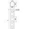 CWD40H40/3E Ceownik wzmocniony gr. blachy - 1,20 mm