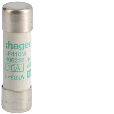 Cylindrical fuse 14x51 aM 10A
