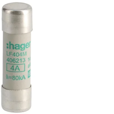 Cylindrical fuse 14x51 aM 4A