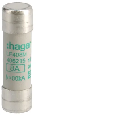 Cylindrical fuse 14x51 aM 8A