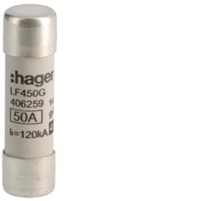 Cylindrical fuse gG 50A