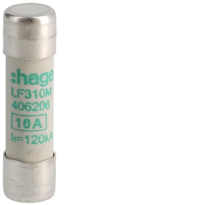 Cylindrical fuse-link 10x38 mm aM 10 A 500 V a.c.