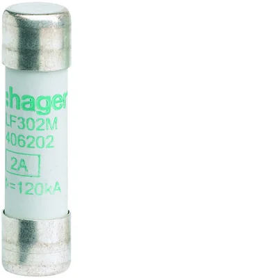 Cylindrical fuse-link 10x38 mm aM 2 A 500 V a.c.